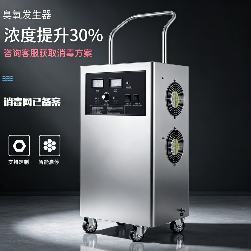 High-Concentration Ozone Generator for Food Factories, Specialized for Sterilization and Disinfection, Gmp Compliant Disinfection Machine, Space Purification Industry