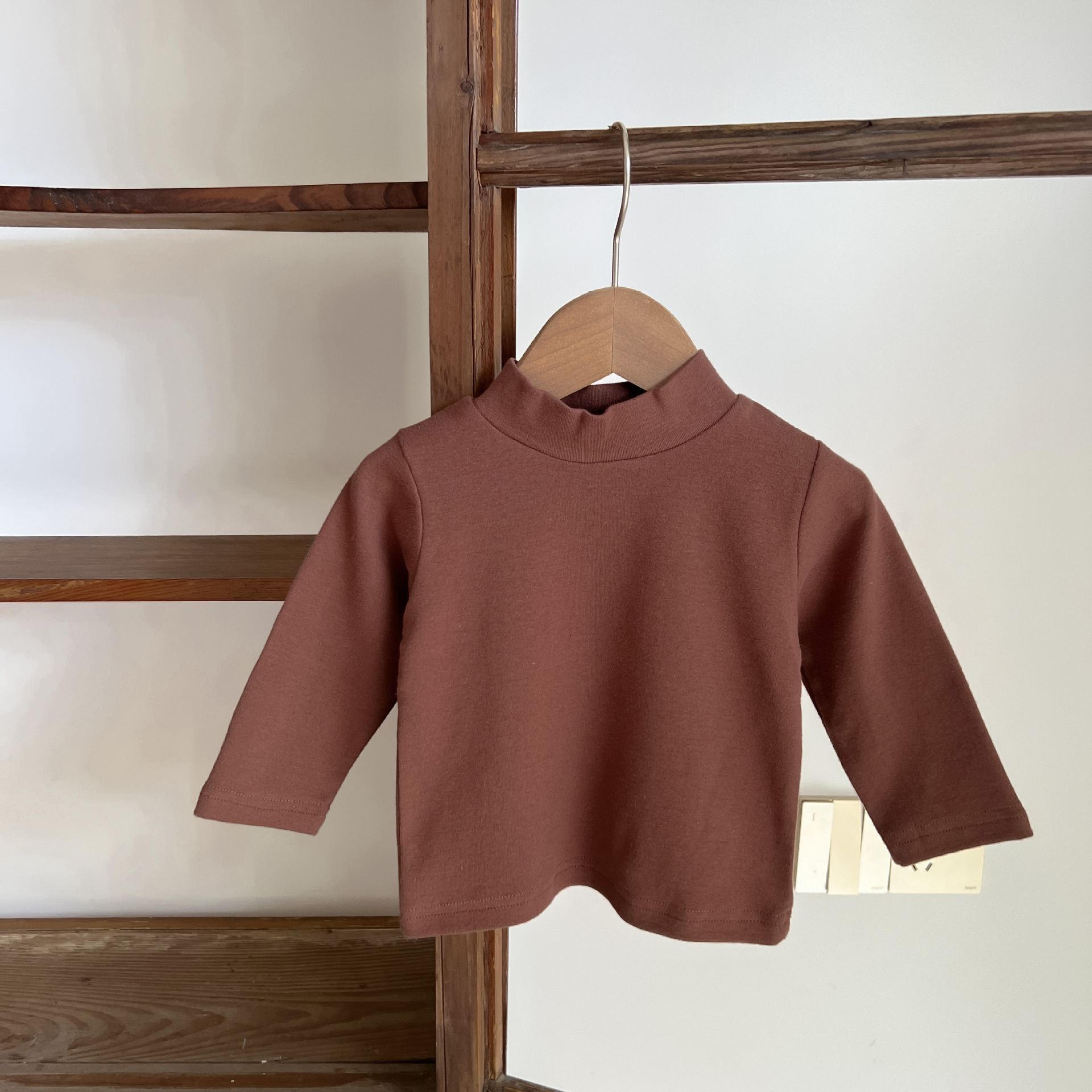 Simple Style Solid Color Cotton T-shirts & Blouses display picture 5