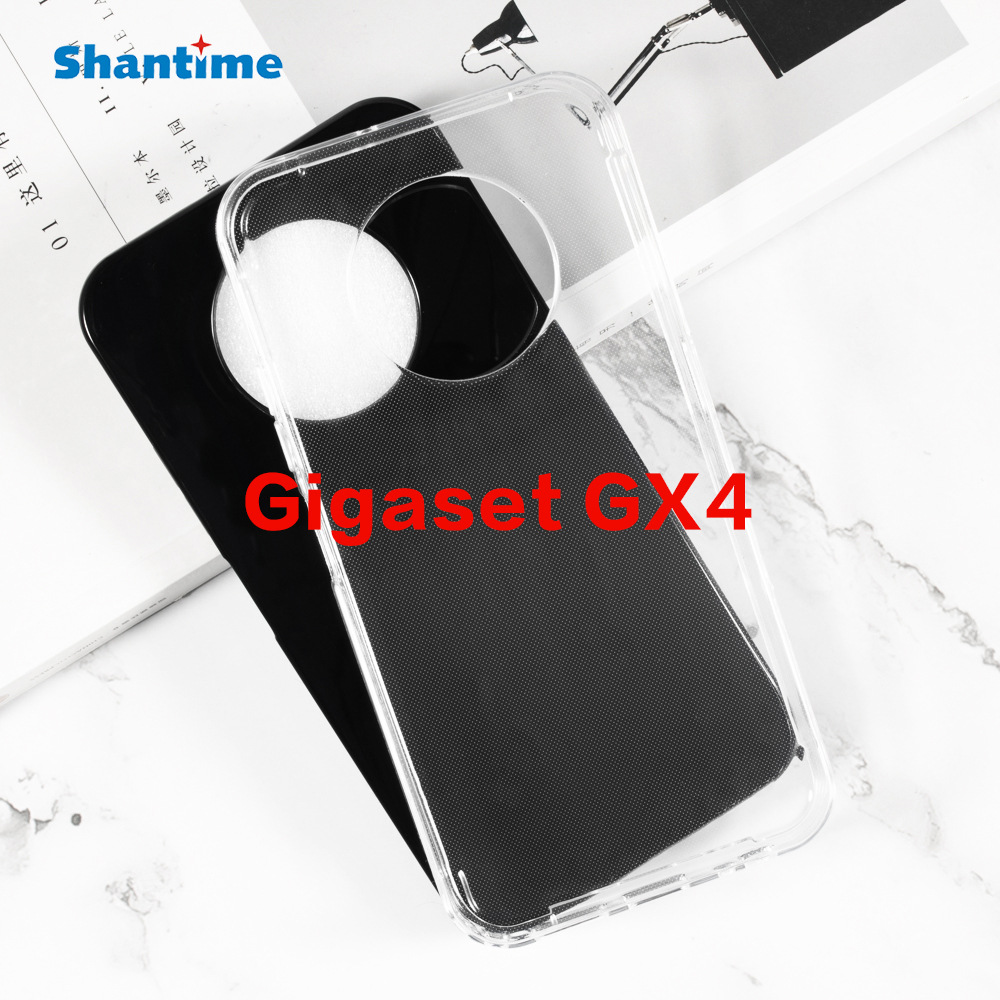适用Gigaset GX4手机壳翻盖手机皮套TPU布丁套软壳