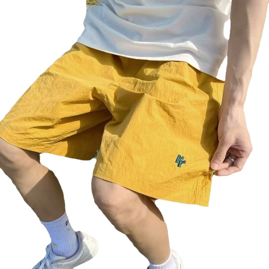Grey Quick-drying Shorts Boys 2025 New Spring and Summer Thin All-match Pants Casual Loose Sports Pants