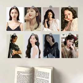 女团明星海报厂家一件代发外贸喷绘无框帆布画芯挂画油画明星同款