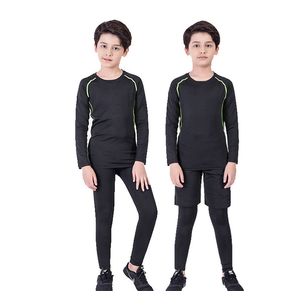 Children's demi-season base basketball football quick dry warm…