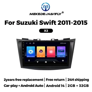 Suzuki Swift 11-15 Android Avtomobil GPS Naviqasiya MP5 Bluetooth Pleyer