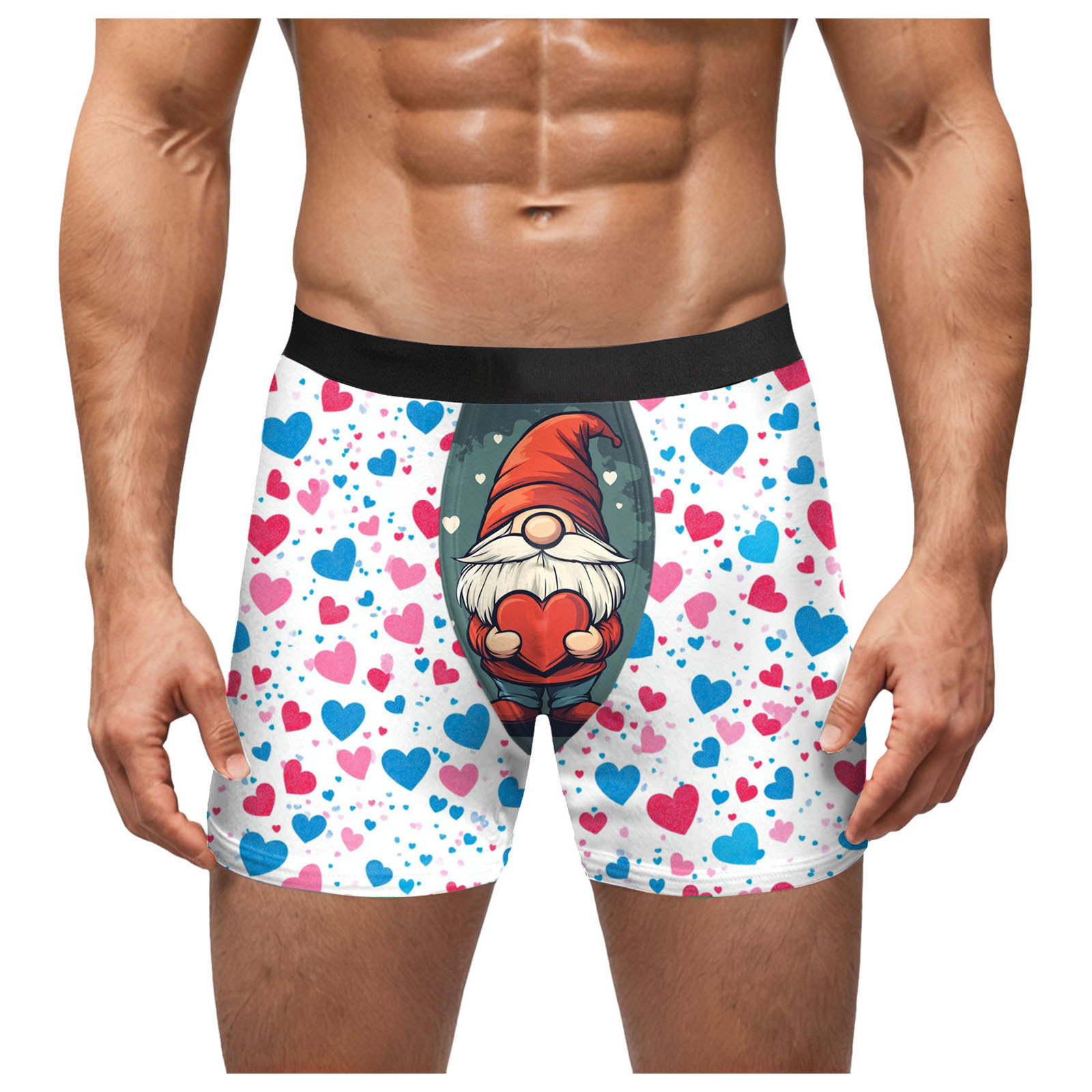 Ropa interior de hombre, bóxer, bóxer, pantalones cortos juveniles de cuatro estaciones de color sólido simples y divertidos MP01