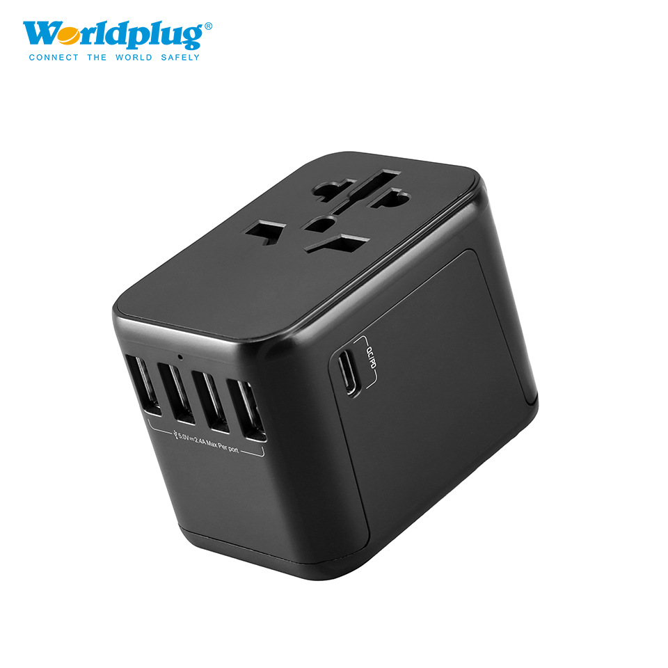 旅行转换插座多功能插座转接头全球通用插头转换器PD快充转换插头