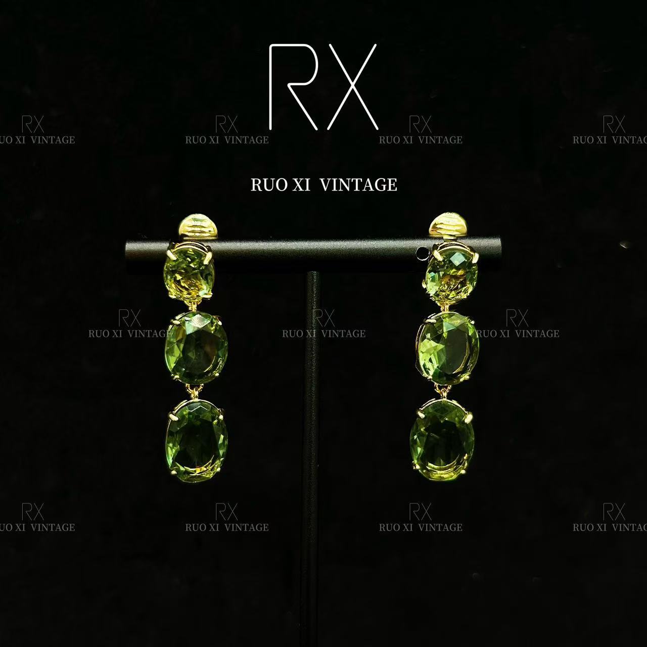 Elegant copper ear clips