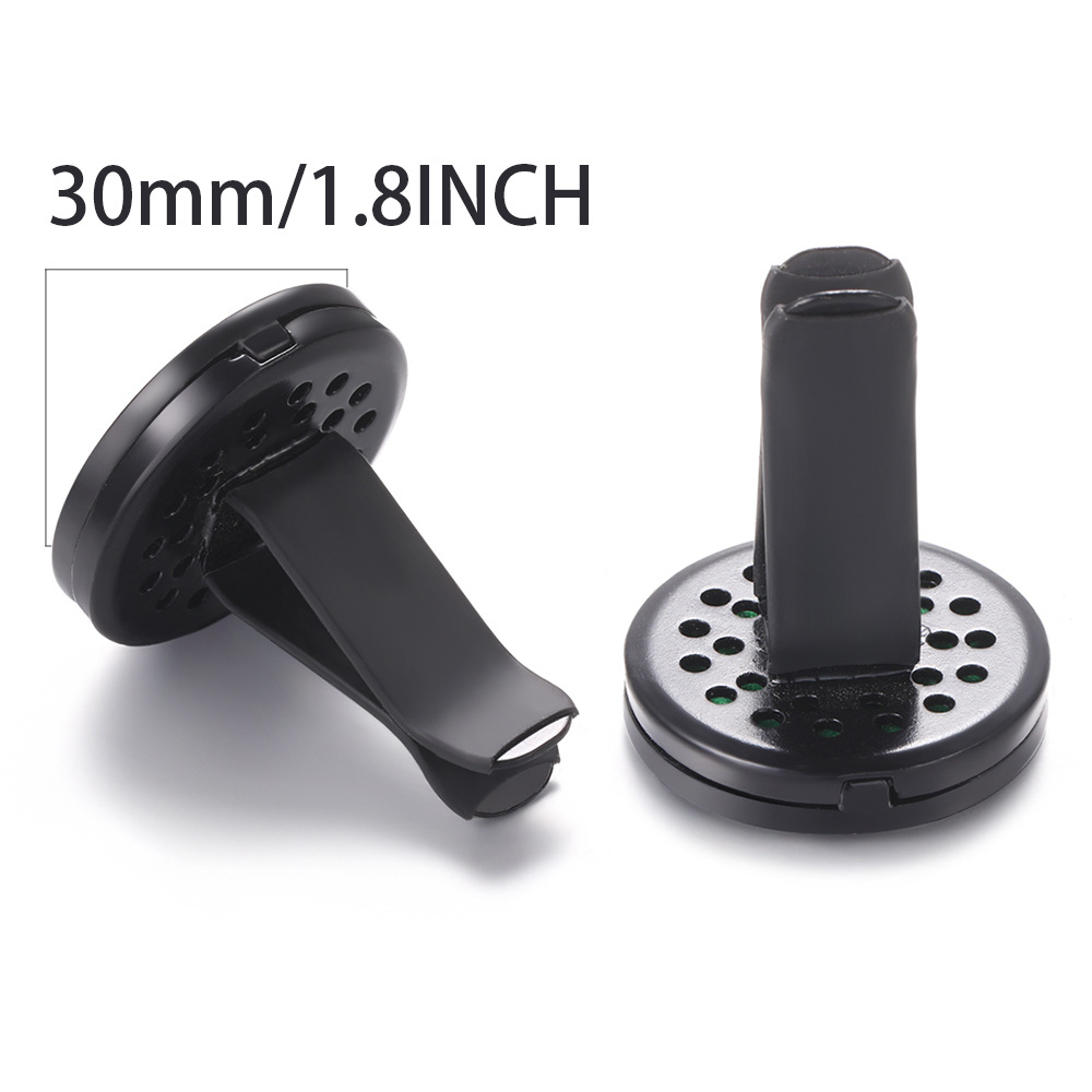 pistola de acero inoxidable negro hueco coche ventilación abrazadera de automóvil perfume árbol de vida automóvil perfume caja de difusión de perfume