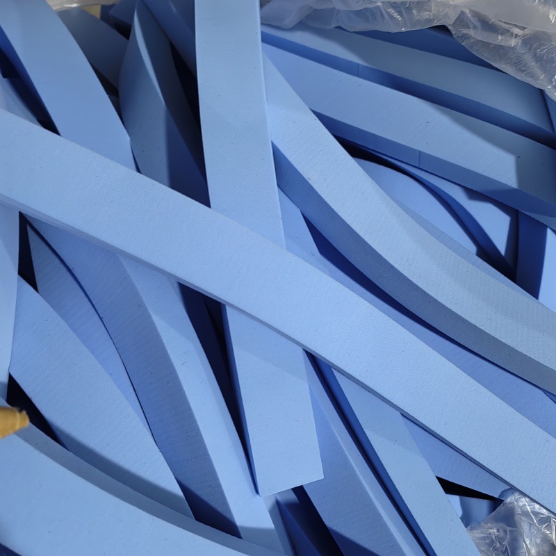 PVA吸水海绵片材 蓝色粗孔吸液PVA海绵条 高密度pva海棉加厚过滤