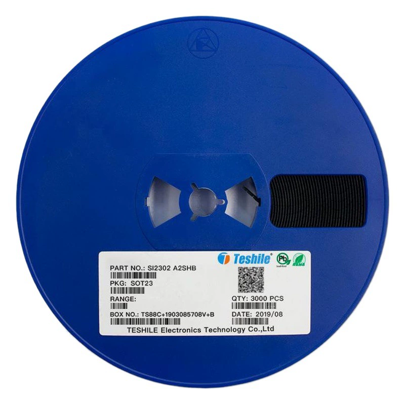 Полевые эффекторные трубки SI2302 A2SHB Nca2 2.3A/2.8A/3A Опционально 20V SOT23