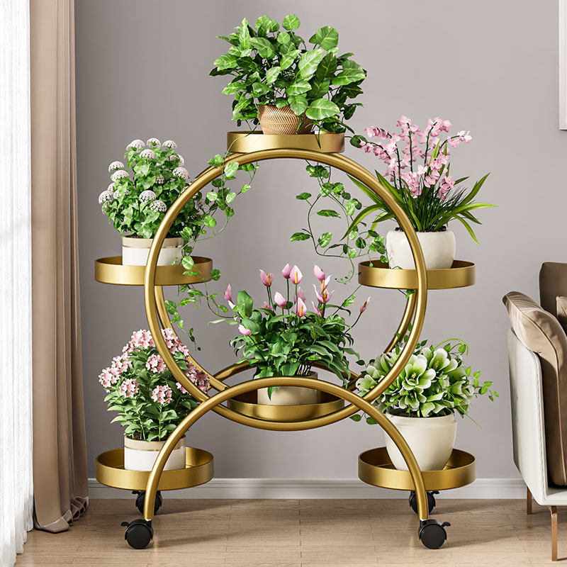 升级古铜色-加粗加厚6盆【送万向轮】✓☆