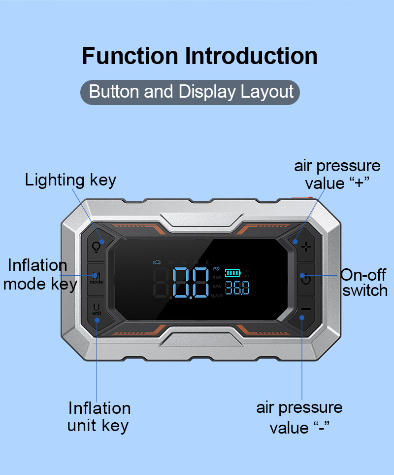 【N11】Cross-Border Car Outdoor Emergency Power Bank for Starting Vehicles, Jump Starter for Rescue in Case of Engine Stall, Outdoor Use
