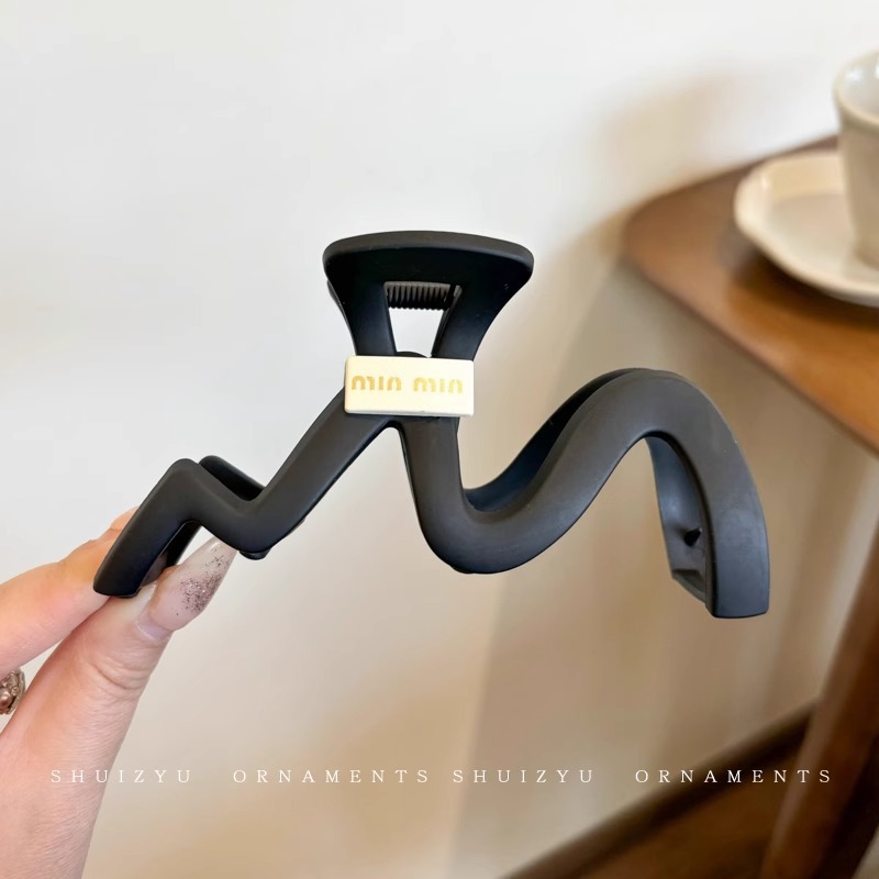 Clip de tiburón para mujeres de alta calidad clip de cabello cuán grande cabello agarrar detrás de la cabeza 2024 nuevo clip de tocado agarrar clip