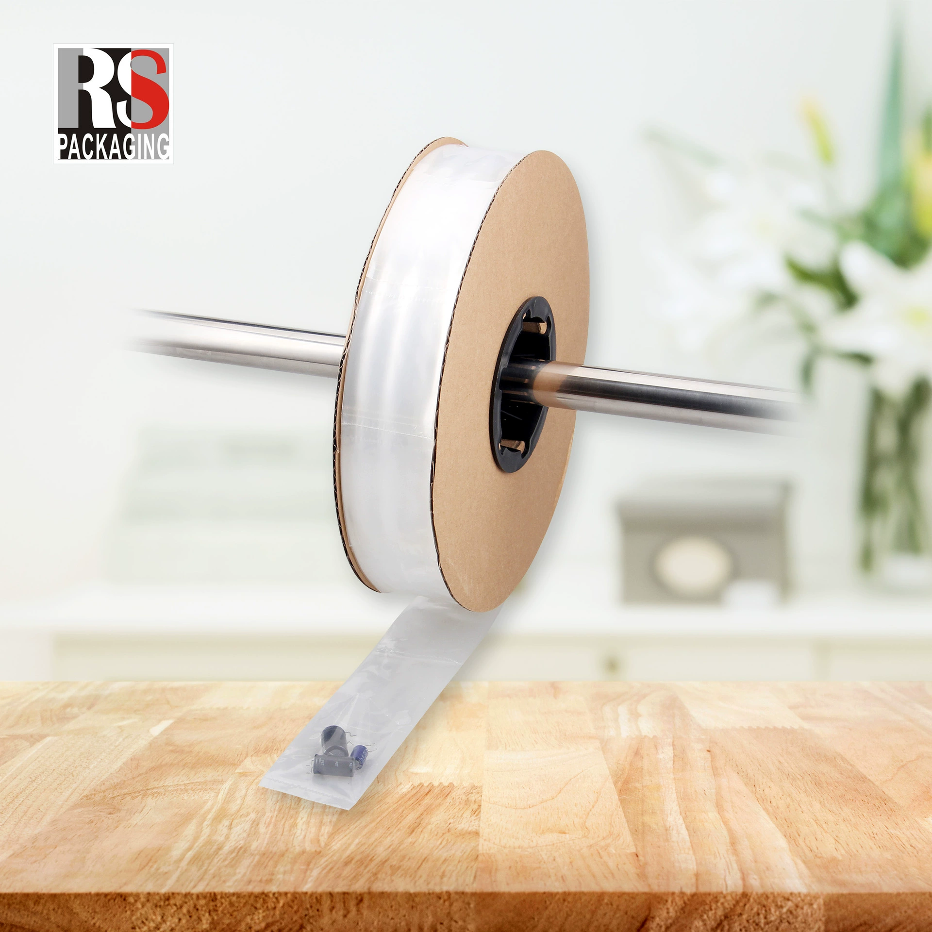 Прямые поставки с завода оптом индивидуальные однослойные рулонные пакеты для автоматической упаковки AUTOBAG, рулонные пакеты для упаковки.