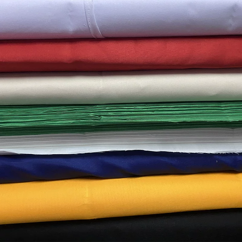 Jin Ge Pure Polyester Color Fabric, 88 см ширина, красный желтый зеленый синий черный, имитация хлопка