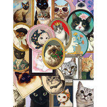 K 36827 Cute Pet Waterproof Sticker �ɰ������ˮ������ֽ