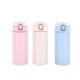 New 304 Stainless Steel Double Layer Mini Pea Cup Small Bounce Lid Thermos Cup Portable Portable Suction Tube Cup
