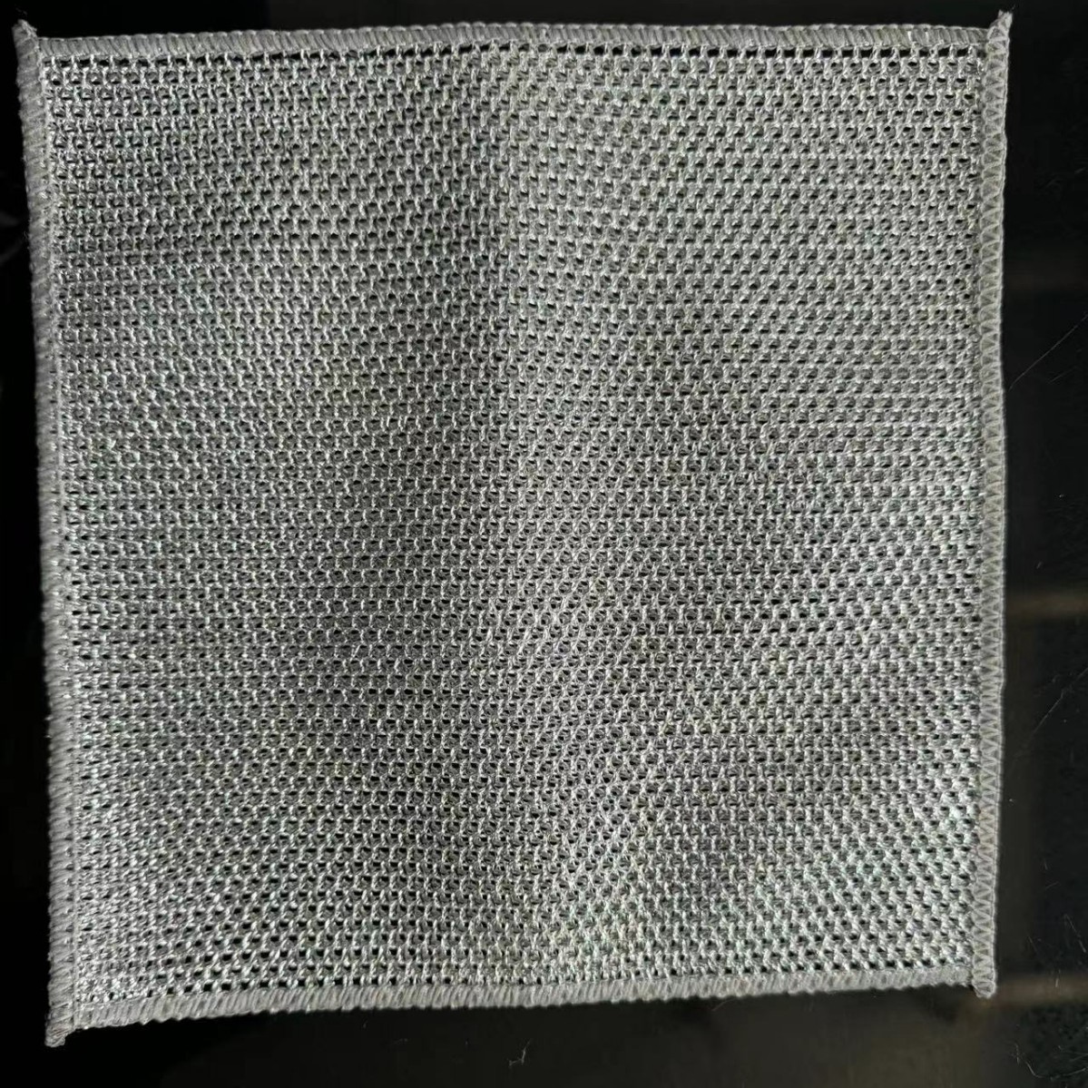 Alambre de acero plato paño limpieza metal trapo malla antiadherente aceite plata alambre trapo cocina lavavajillas olla guantes de limpieza