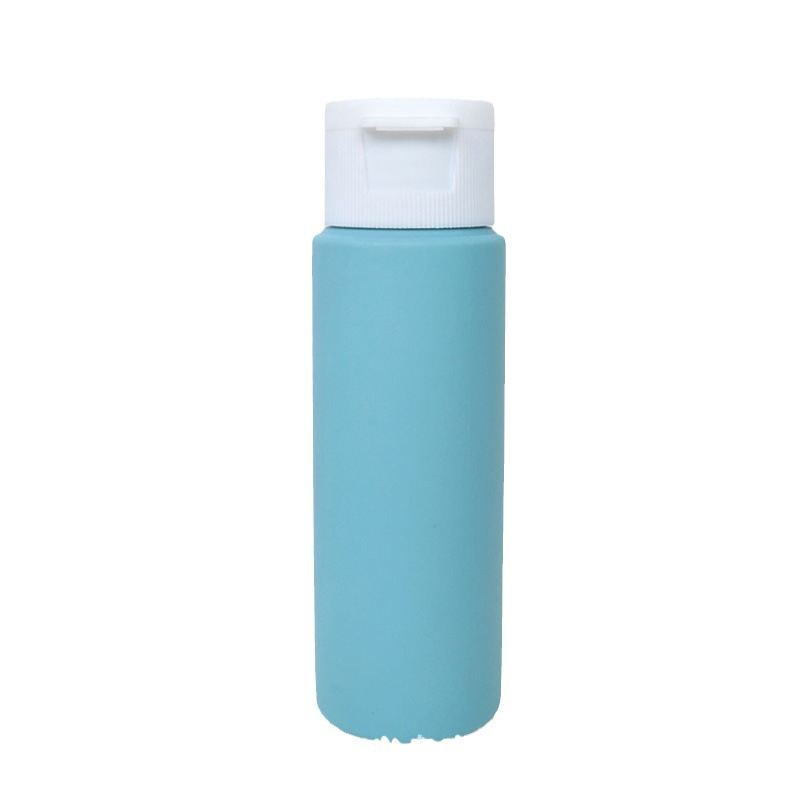 50ml macaron manguera squeeze viaje sub-botella traje de gamuza loción cosmética champú botella de almacenamiento