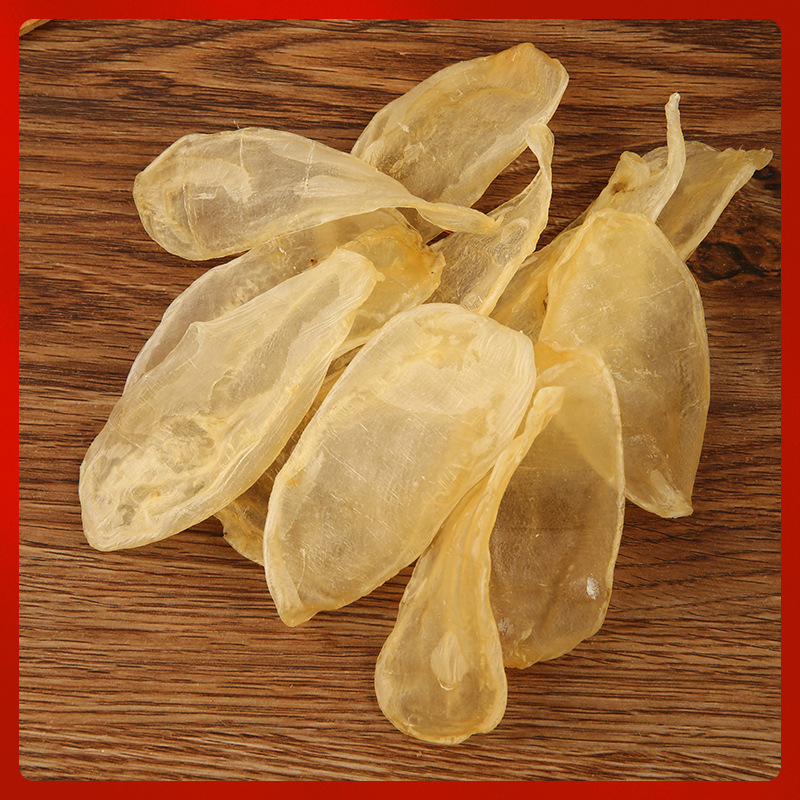 清水雞蛋膠無油小米膠 魚膠花膠滋補乾貨孕婦月子250克