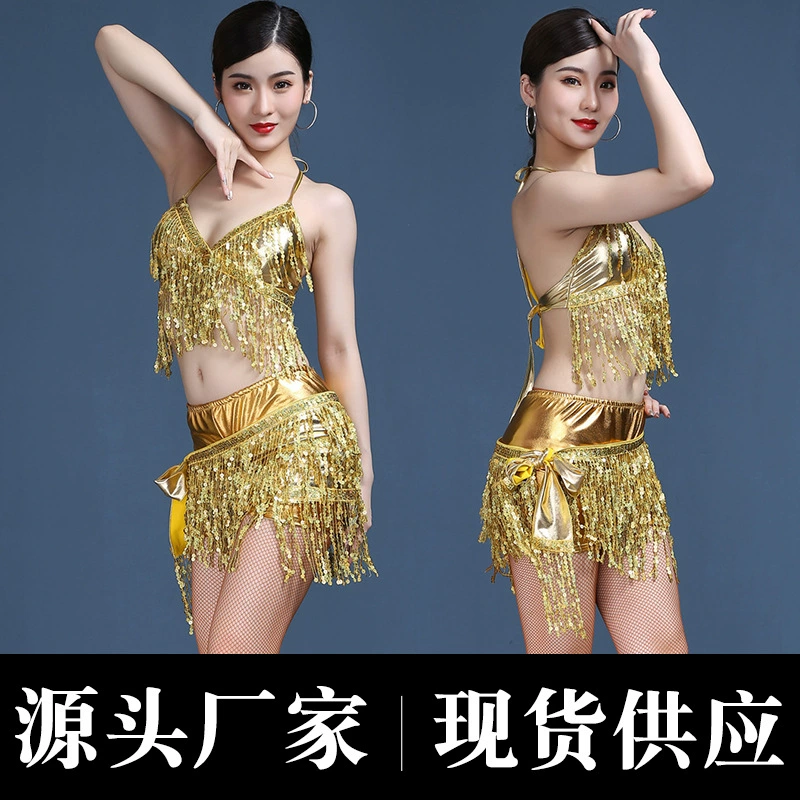 Amazon Топ с пайетками для танца живота бюстгальтер с пайетками DS одежда для выступлений в ночном клубе