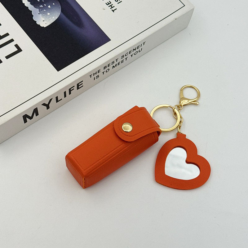 Bolsa de lápiz labial portátil llavero bolso de maquillaje portátil bolso de regalo bolso de cambio bolso de almacenamiento mini lápiz labial colgante
