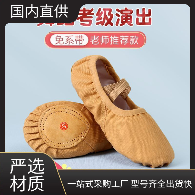 Dance Shoes for Kidsren, Soft-Soled Girls, Pink Professional Practice Shoes, Boys' Dance Shoes, Chinese Special Dance Shoes, Cheap