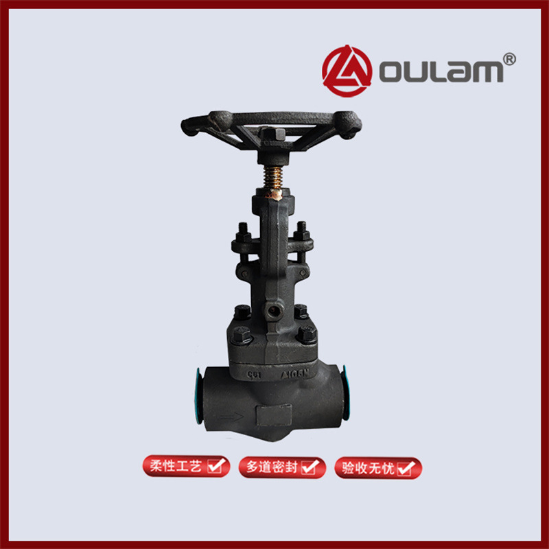 厂家直销J61Y对焊阀门 美标手动直通焊接截止阀