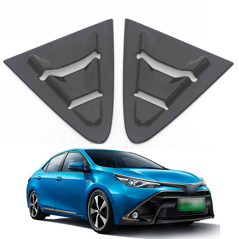 Suitable for 19 Toyota Lei Ling levin Corolla sports blinds rear triangle glass car trim