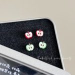 Apple, мультяшные фруктовые свежие милые серьги, милая клубника для школьников, в корейском стиле, новая коллекция