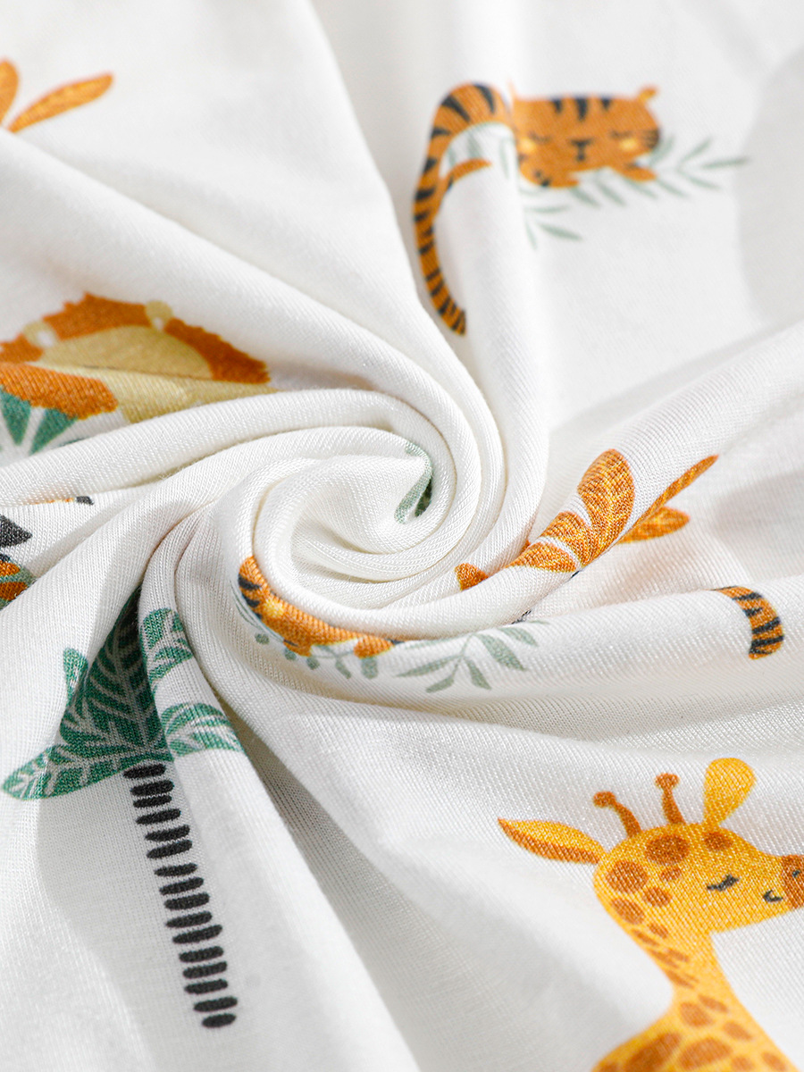 Bebé fresco de bambú algodón vaina ropa verano niños y niñas bebé aire acondicionado ropa delgada manga corta mameluco mono mameluco