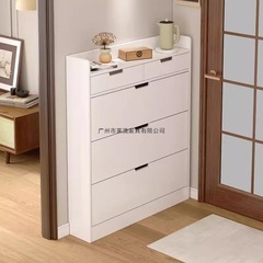 翻斗鞋柜入户门家用门口多层鞋架多功能收纳柜玄关储物柜省空间
