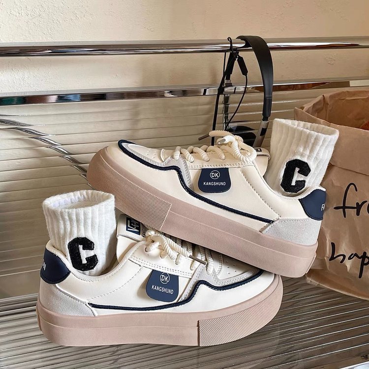 Γυναικεία παπούτσια τένις Αθλητικά παπούτσια Αθλητικά παπούτσια από ύφασμα Άνετα, ευέλικτα αθλητικά παπούτσια_voghion.com