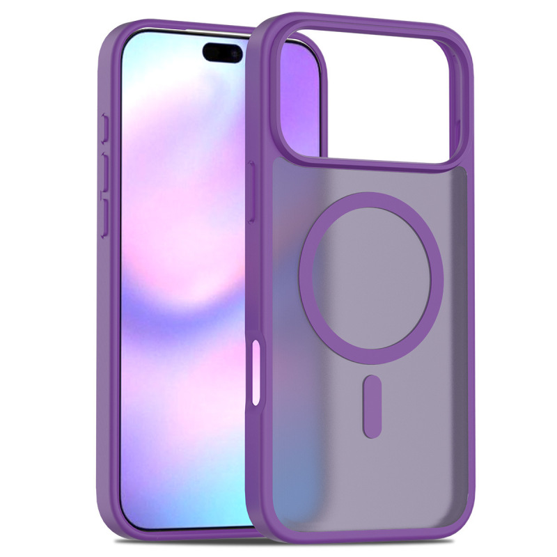 【新人立减5元】iphone17手机壳磁吸彩色磨砂肤感防摔苹果手机壳|undefined