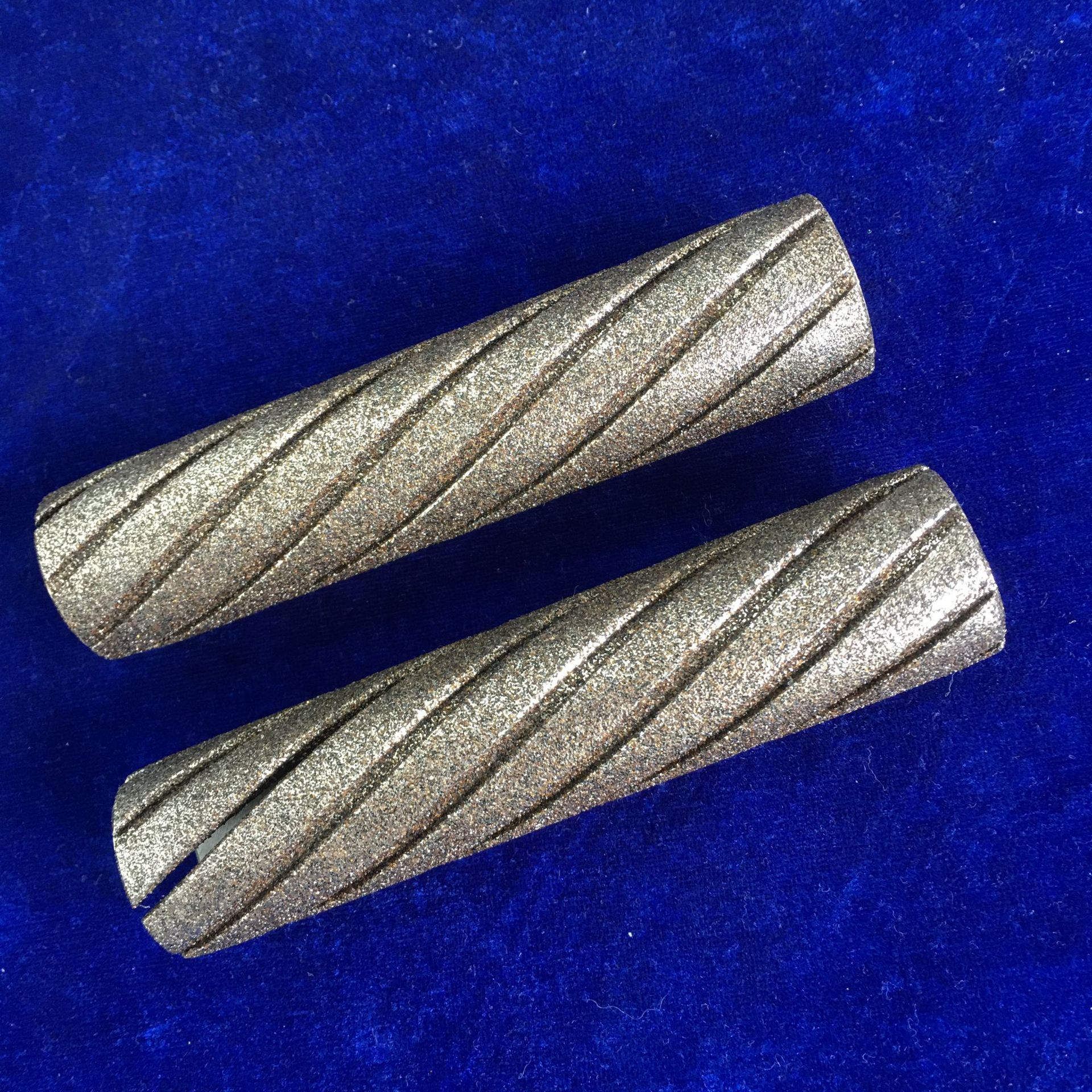 电镀工艺金刚石通孔铰刀研磨棒 电镀金刚石铰刀 金刚石螺旋铰刀