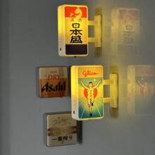 日本道顿堀格力高富士山河口湖町罗森广告店招灯牌打卡冰箱贴磁贴