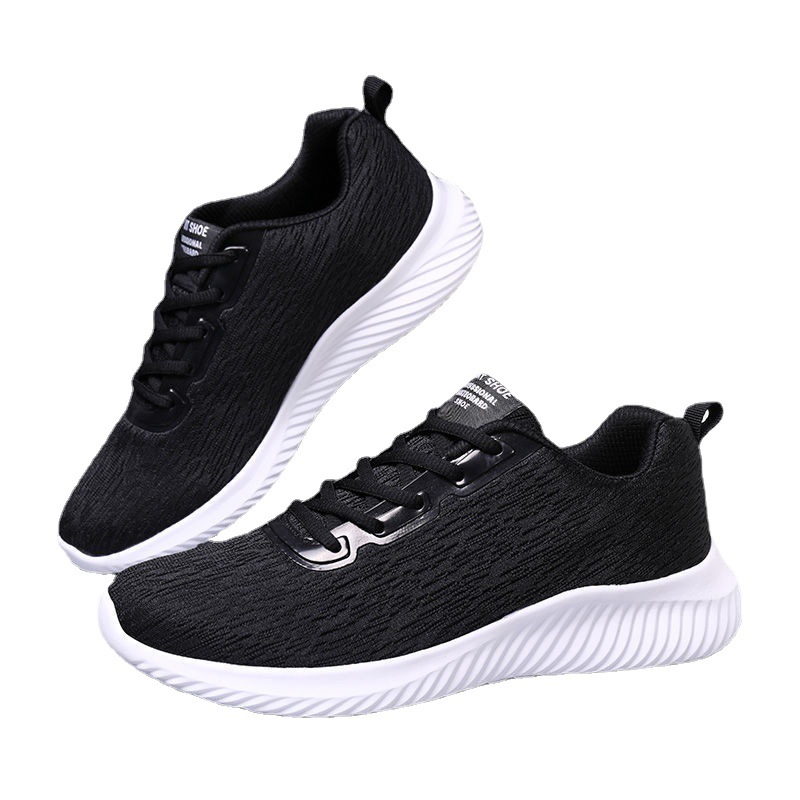Running Shoes Men Lightweight Shock Absorbing Breathable Mesh_voghion.com