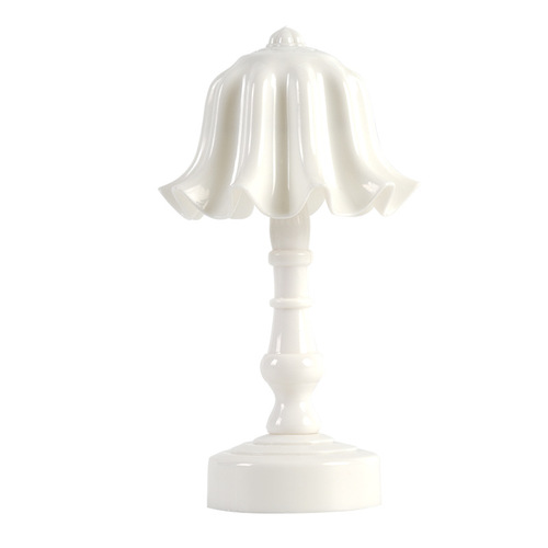 Cross-border European-style fine-line small platform lamp retro LED night light small palace lamp bedside bedroom decoration ornament ambient light