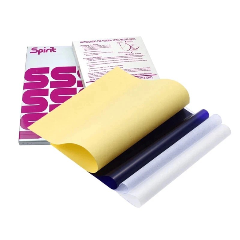 Paquete de consumo de tinta de tatuaje tinta de tatuaje pigmento de tatuaje transferencia de gel papel de transferencia de lona desechable
