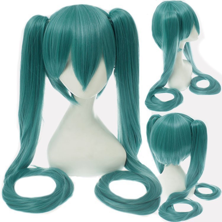 Peluca de anime cosplay pelo Hatsune Miku pelo flor de ciruelo Qianben Sakura clip de boca de tigre de anime punto de fábrica