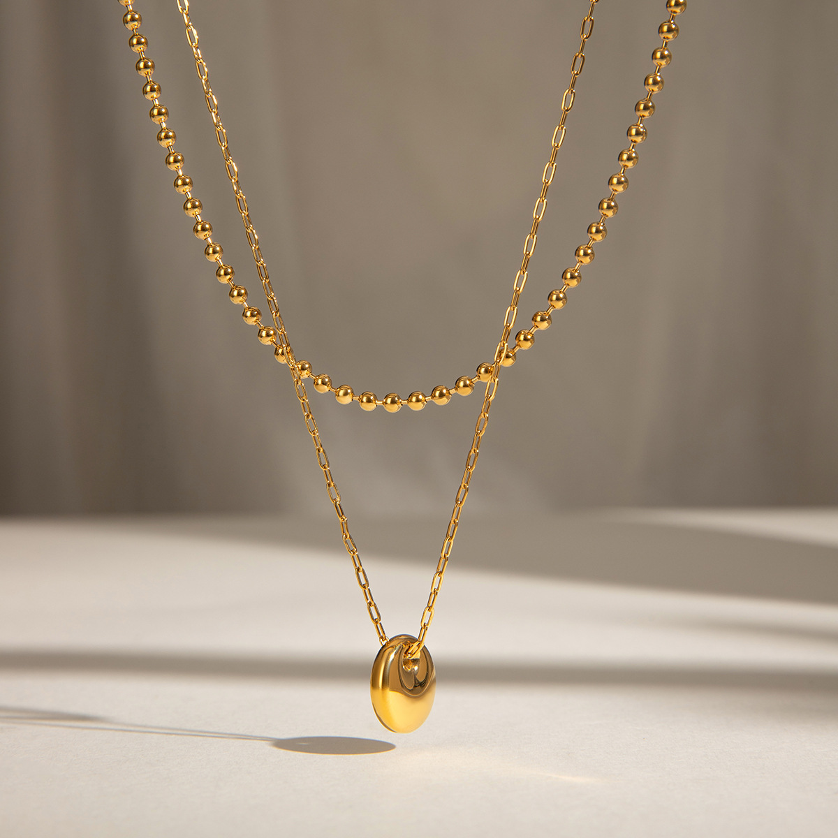 design necklace stainless steel