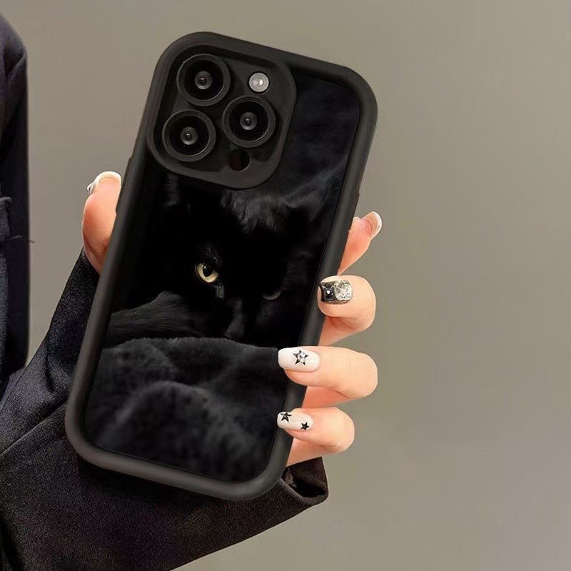 Funda para teléfono móvil iphone16promax aplicable a la personalidad Apple 15 anti-caída 14 estilo europeo y americano 13 lindo 12 nuevo 11