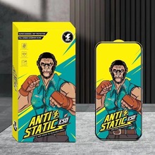 拳王猩适用苹果17手机钢化膜iphone13高铝11防尘xs全屏钢化膜