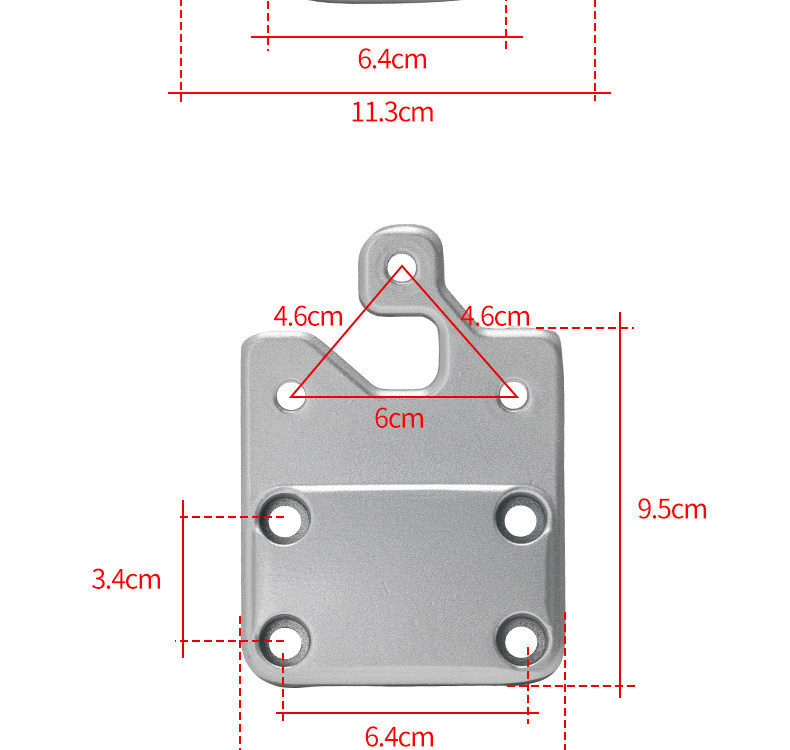 Suitable for Maverick N1/NGT/Dainiu N7 handlebar clamp aluminum alloy upper and lower cover handlebar modification accessories