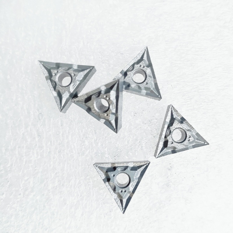 株洲硬质合金刀片毛坯成品TNGG160402-UL加工高硬钢 钢件三角刀片