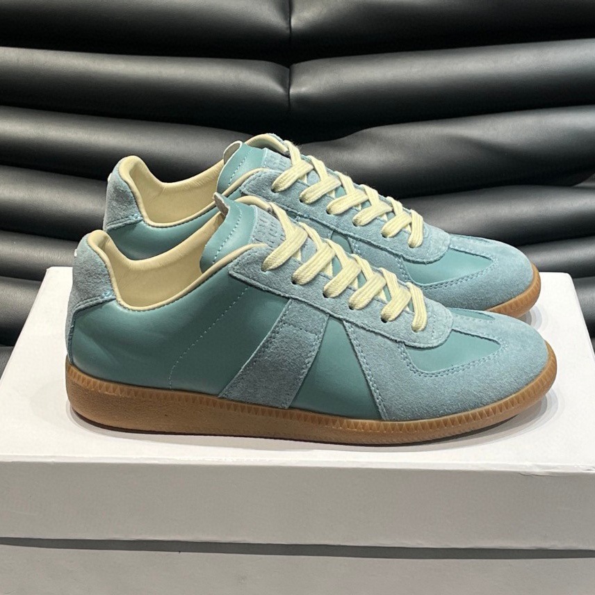 2025 nuevos zapatos de entrenamiento Magillard piel de vaca para hombre cuero retro cuero suave nicho Forrest Gump zapatos de entrenamiento MM * 6 zapatos de moda