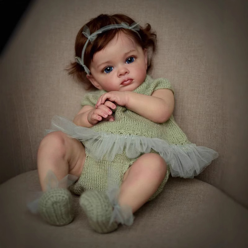 22 pulgadas de comercio electrónico TTI niña bebé Tu pesado muñeca transfronteriza simulación de suministro de juguetes muñeca nueva Henghua