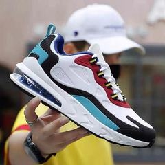 Air-cushion sports shoes for men 2023 autumn and winter new breathable men's running shoes Korean style increased lace-up casual trendy shoes