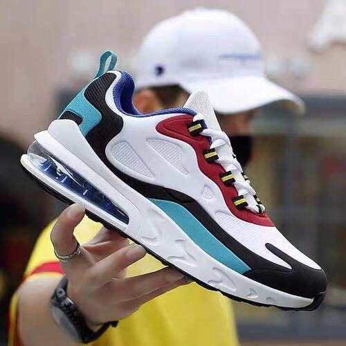 Air-cushion sports shoes for men  autumn and winter new breathable men's running shoes Korean style increased lace-up casual trendy shoes