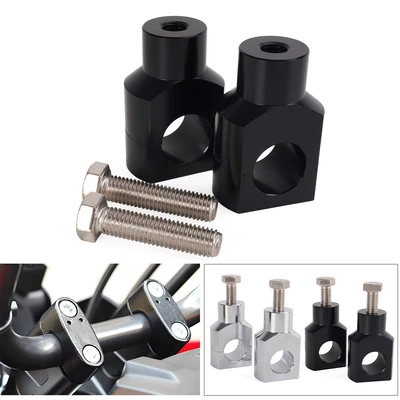 Motorcycle Modification 25mm Handlebar Riser Clamp Suitable for Harley Honda Cruiser Models (Motorcycle General Parts)