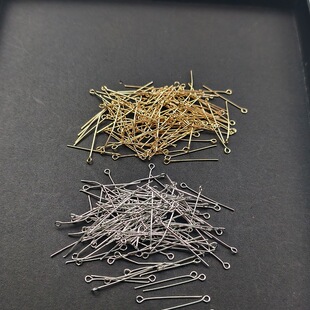 Wholesale In-Stock 9-Pin Gold and Silver Jewelry Needles for Beading and Threading, Handmade DIY Jewelry Accessories Manufacturer